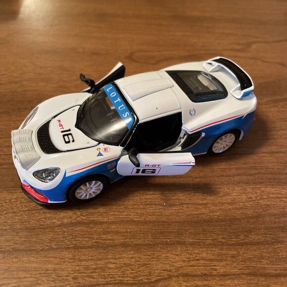 Kinsmart 2012 Lotus Exige R-GT 1:32 scale Die Cast Car KT-5362 - Picture 1 of 11